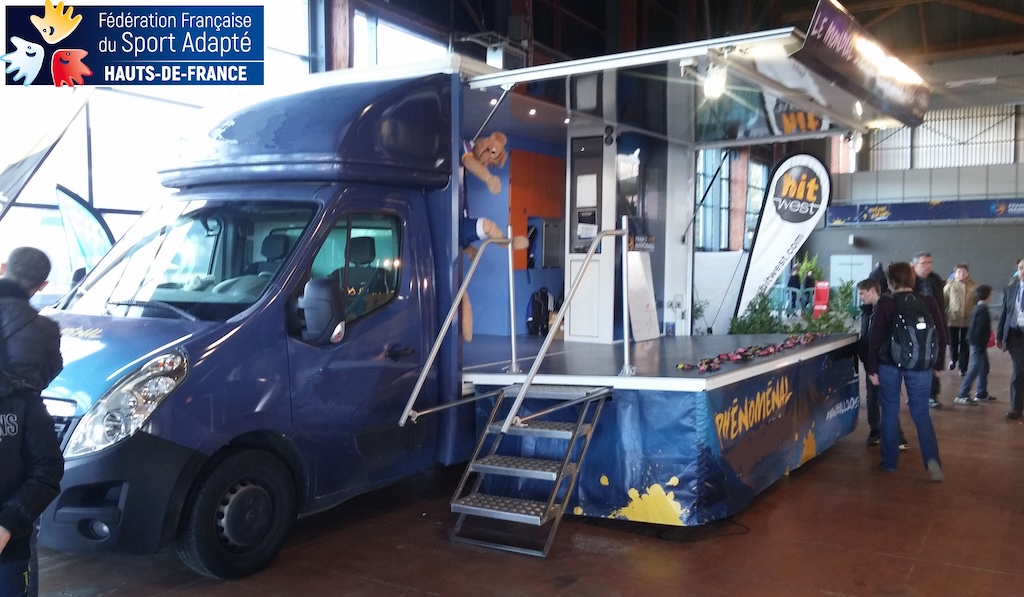 amener l’activité physique : Le Sport Adaptruck